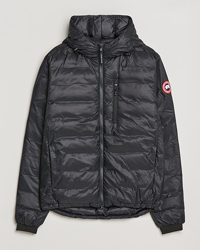 Canada goose lodge discount hoody black shine