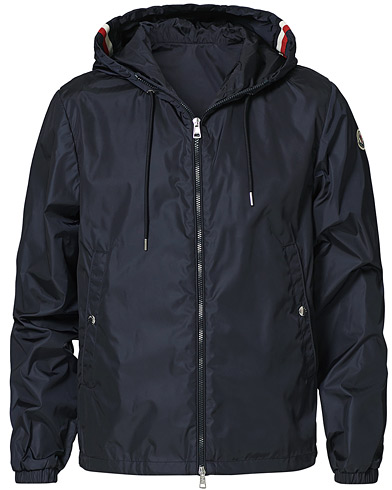 Moncler Grimpeurs Hooded Jacket Navy at CareOfCarl.com