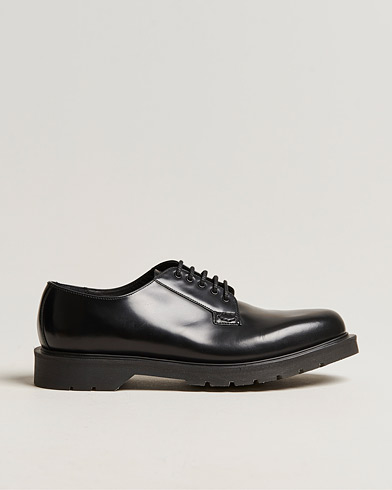 Loake Shoemakers Kilmer Heat Sealed Derby Black Leather at