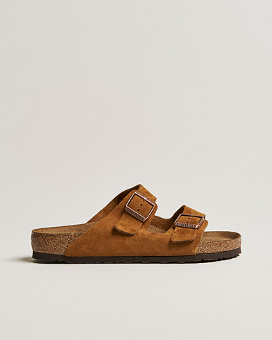 BIRKENSTOCK Arizona Soft Footbed Mocha Suede at CareOfCarl