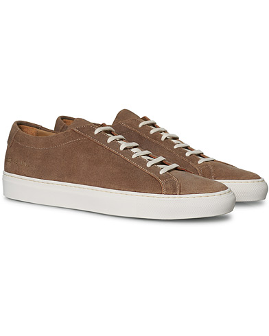 Black wax discount suede common projects