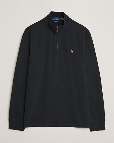 Samsøe & Samsøe Alts Heavy Knitted Half Zip Black at CareOfCarl.com