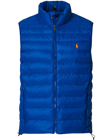 polo vest blue