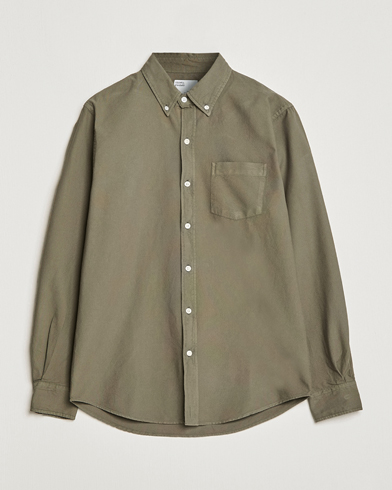 Dusty Green Oxford Button-Down Shirt — The Anthology