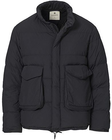 Snow Peak Recycled Nylon Ripstop Down Jacket Black at CareOfCarl.com