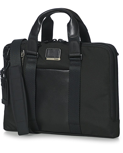 TUMI Alpha Bravo Aviano Slim Brief Black at CareOfCarl.com