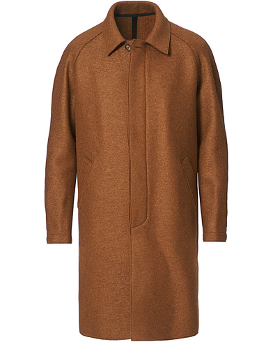 fly front overcoat