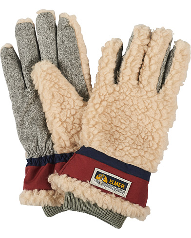 teddy fleece gloves