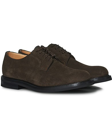 Church's Shannon Suede Derby Brown at CareOfCarl.com