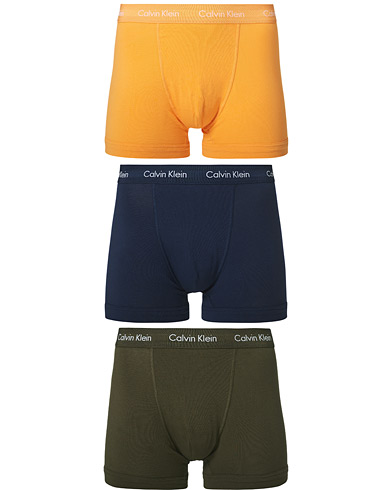 mens calvin klein cotton stretch trunks