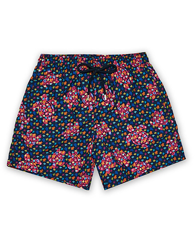 Vilebrequin Moorea Swim Shorts Bleu Marine at CareOfCarl.com