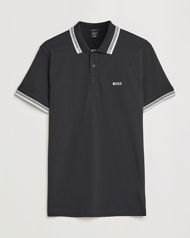 Polo shirt outlet black and white