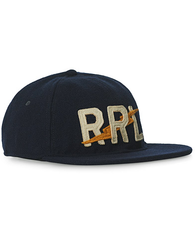 RRL Wool Ball Cap Navy at CareOfCarl.com