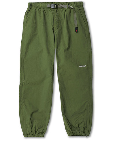 Gramicci Nylon Packable Track Pants Olive at CareOfCarl.com