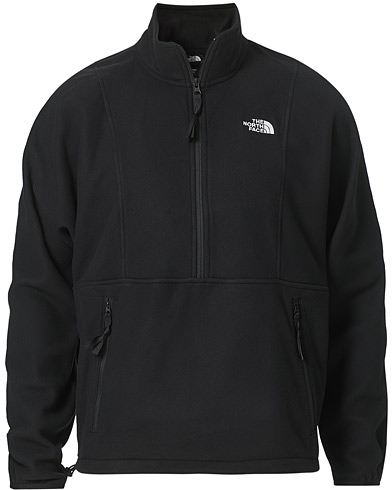 all black north face fleece