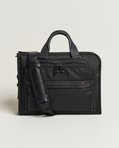 Tumi alpha 2 briefcase on sale leather