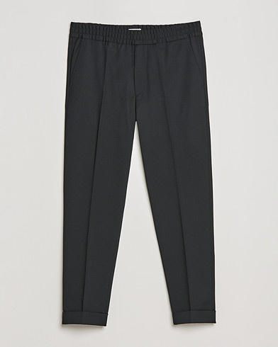 Transit S Cotton And Wool Stretch Oversize Cropped Trousers in Black for Men  | Lyst
