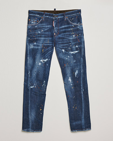 Dsquared2 Sexy Twist Jeans Deep Blue Wash at CareOfCarl.com