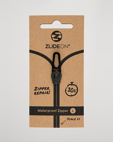  ZlideOn Zipper Pull Replacement - Black, Waterproof