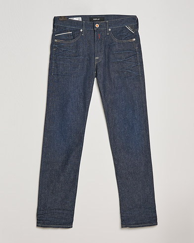 Replay Waitom Recyceled Stretch Jeans Dark Blue at CareOfCarl.com