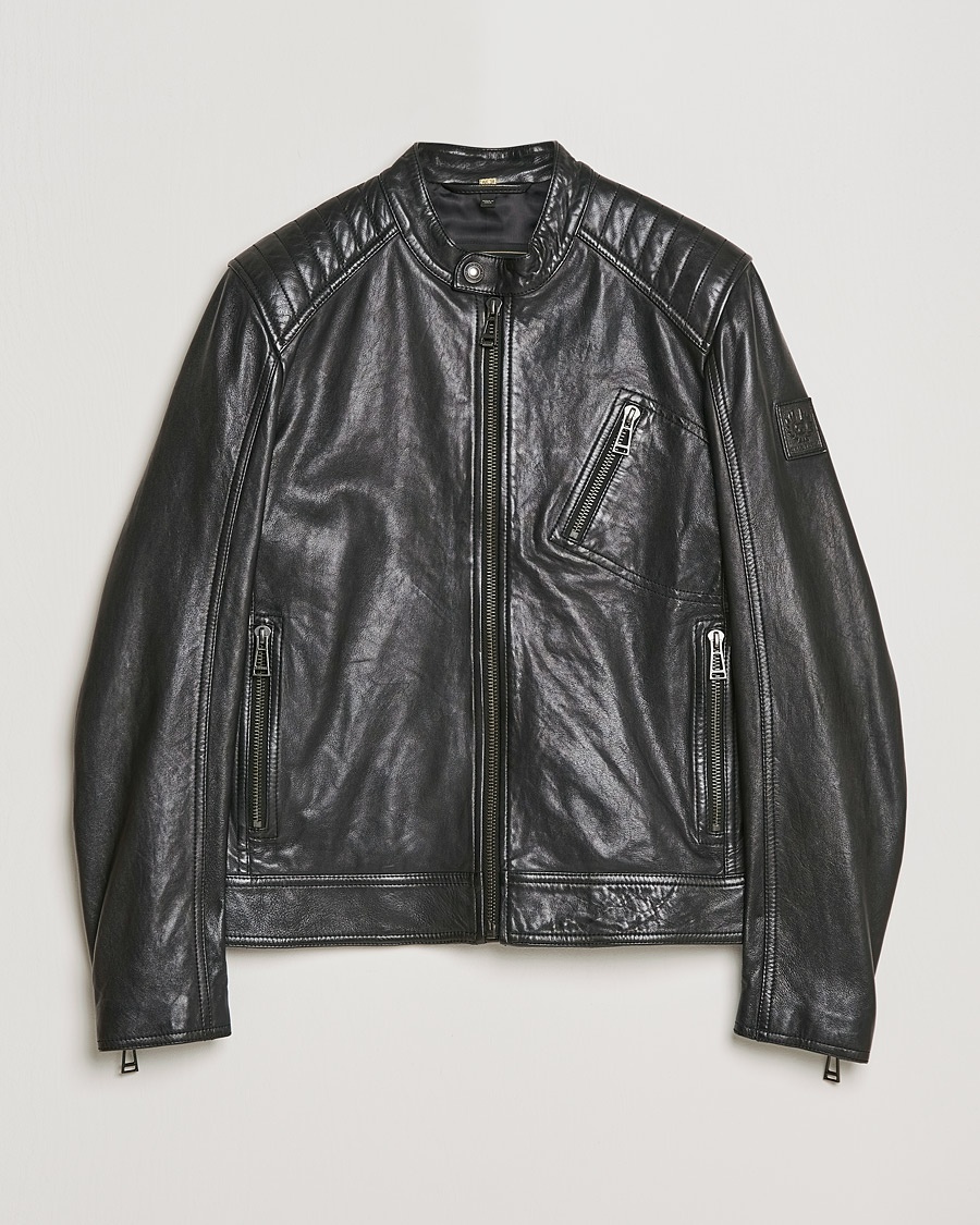 Belstaff V Racer 2.0 Leather Jacket Black – Black