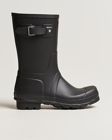 Black hunter boots clearance short