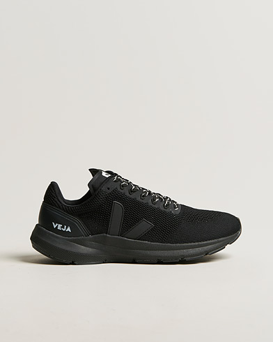 Veja Marlin V-Knit Running Sneaker Full Black at CareOfCarl.com