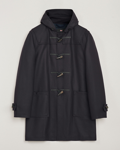 Hooded wool duffle clearance coat