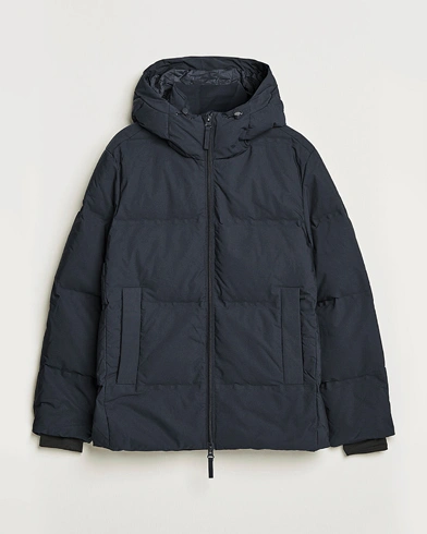 A Day's March Yangra Puffer Jacket Black – Blue