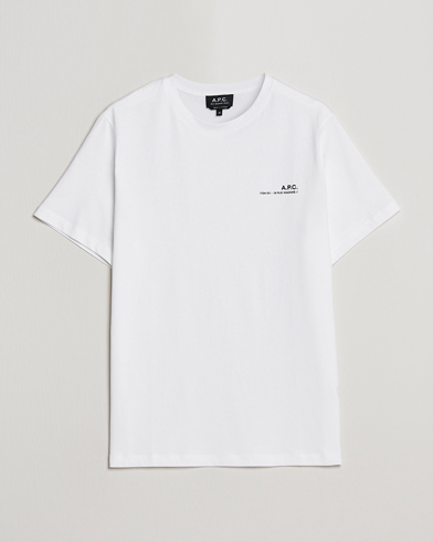 A.P.C. Item T-Shirt White at CareOfCarl.com