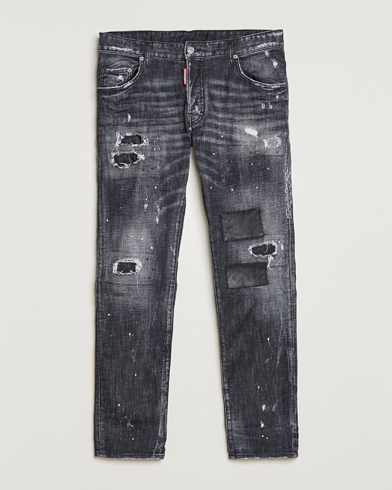 Dsquared2 Skater Jeans Medium Black Wash at CareOfCarl.com