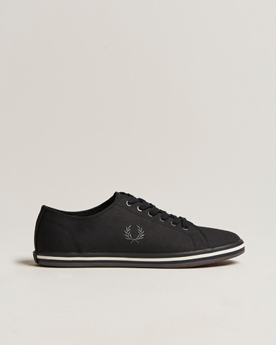 Fred Perry Kingston Twill Sneaker Black at CareOfCarl