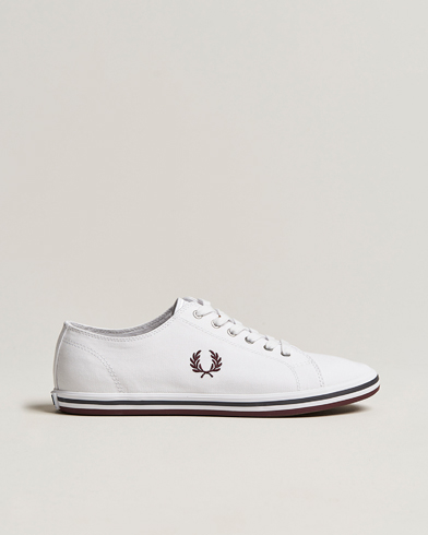 Fred Perry Kingston Twill Sneaker White at CareOfCarl