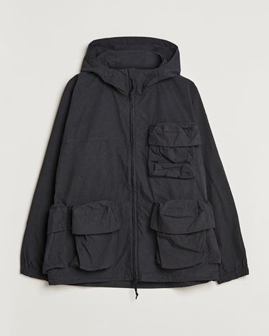 Snow Peak Indigo C/N Parka Black at CareOfCarl.com