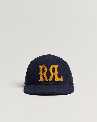 RRL Wool Ball Cap Navy at CareOfCarl.com