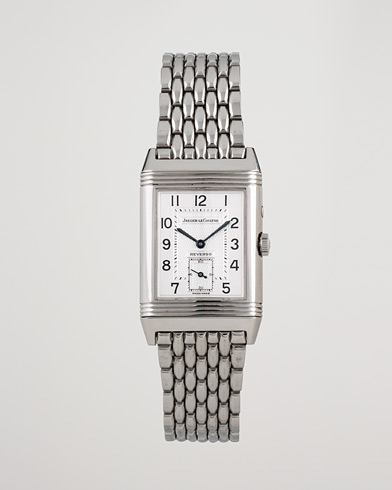 Jaeger LeCoultre Pre Owned Reverso Duoface 270.8.54 Steel Silver