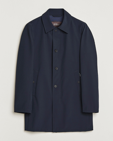 Oscar Jacobson Dalton Padded Coat Navy at CareOfCarl.com