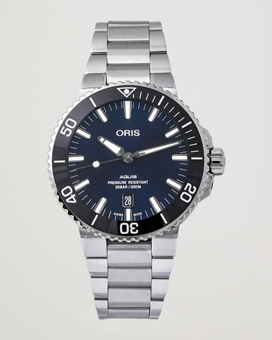 Oris Aquis Date 41 5mm Cherry at CareOfCarl