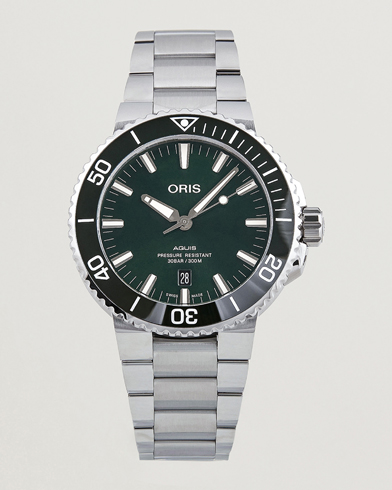 Oris Aquis Date 41 5mm Blue at CareOfCarl