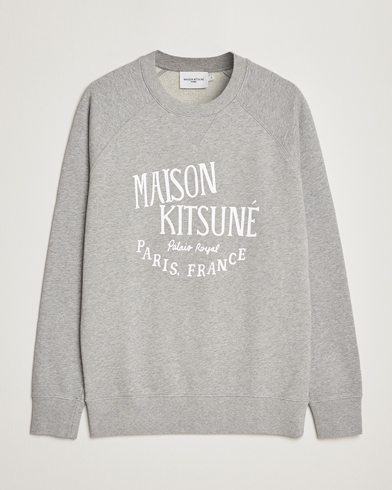 Maison Kitsuné Palais Royal Classic Sweatshirt Grey Melange at