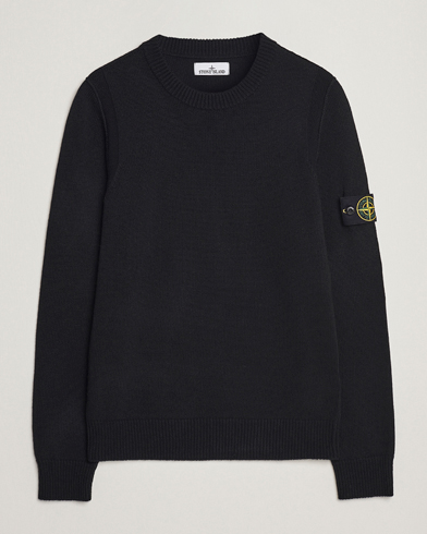 Stone island sort store sweatshirt