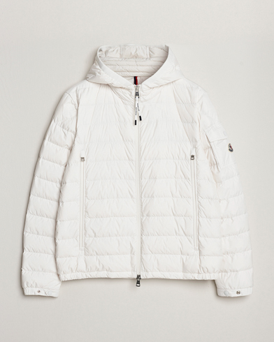 Moncler white clearance windbreaker