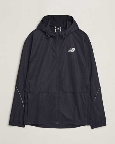 New Balance Running Impact Run Water Defy Jacket Black at