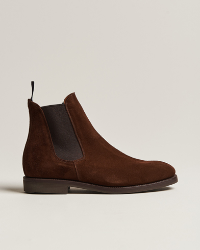 Dark brown suede chelsea boots outlet mens