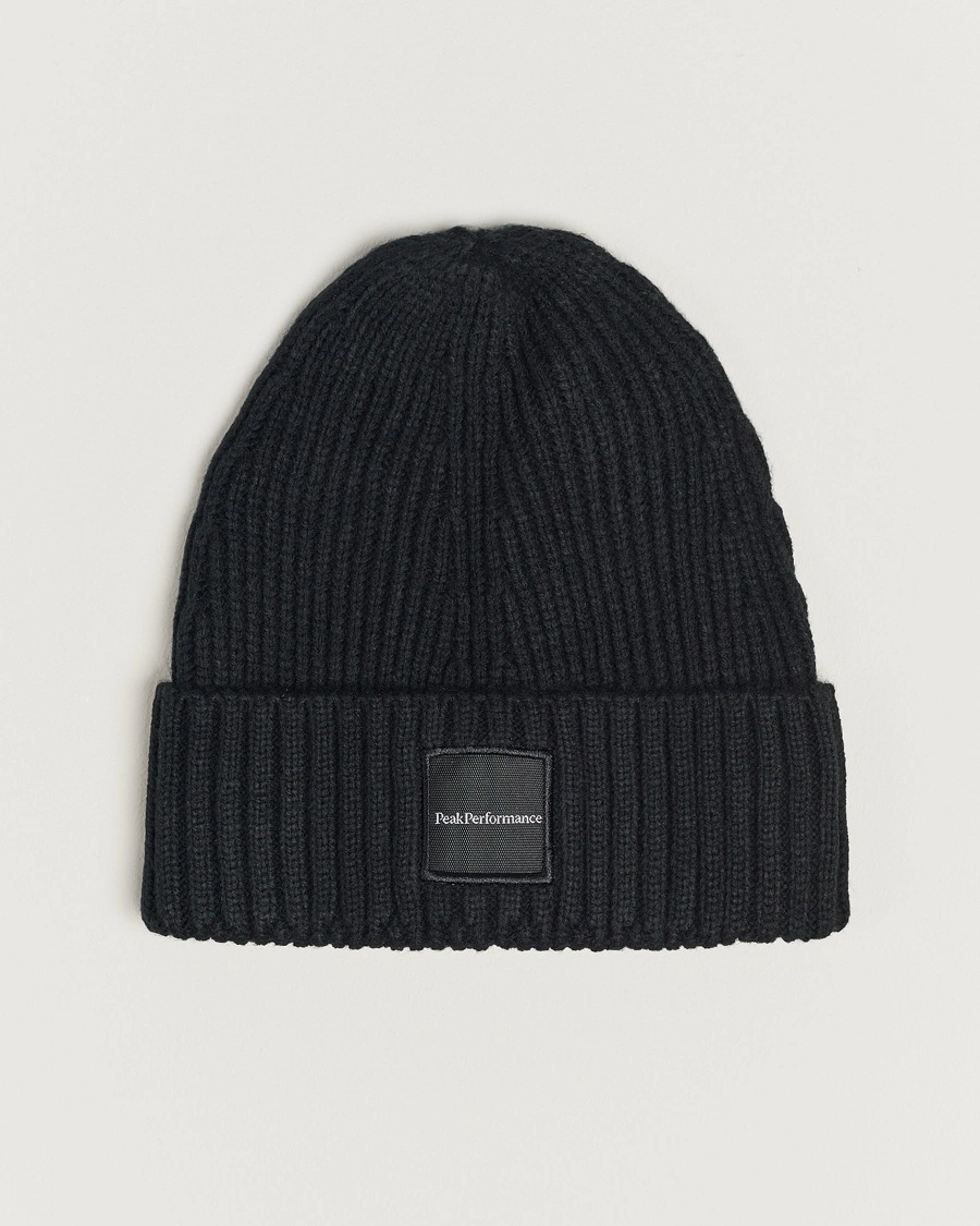 Peak Performance Cornice Hat Black – Black
