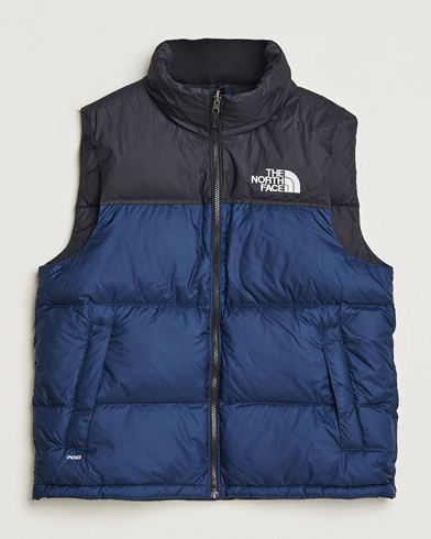 North face hot sale navy vest