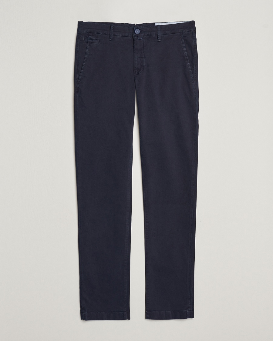 Jacob Cohën Bobby Cotton Chinos Navy – Blue