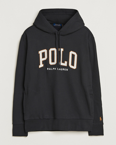 Polo Ralph Lauren RL Fleece Hoodie Black at CareOfCarl.com