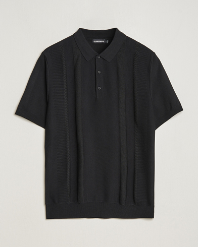 Mens Polo Ralph Lauren black Pima Cotton Long-Sleeved Polo Shirt
