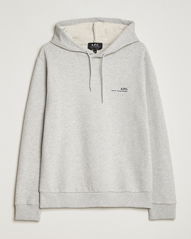 Apc shop grey hoodie